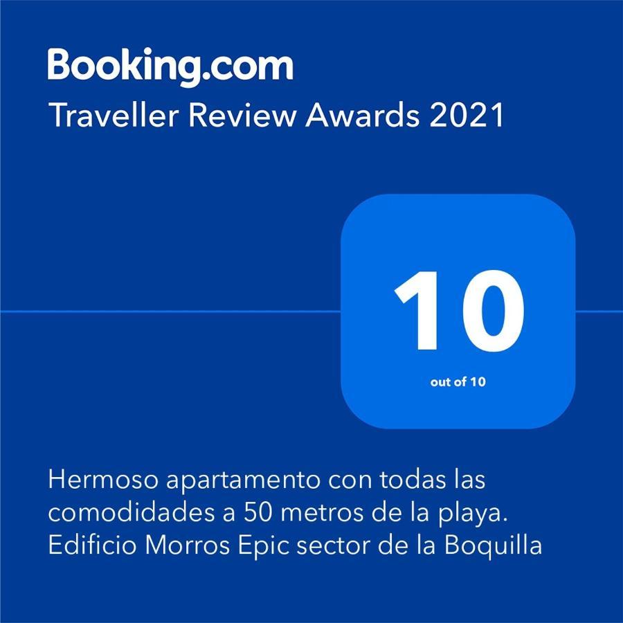 Hermoso Apartamento Con Todas Las Comodidades Acceso Directo A La Playa Morros Epic Sector La Boquilla Cumple Protocolos De Bioseguridad Cartagena Exterior foto