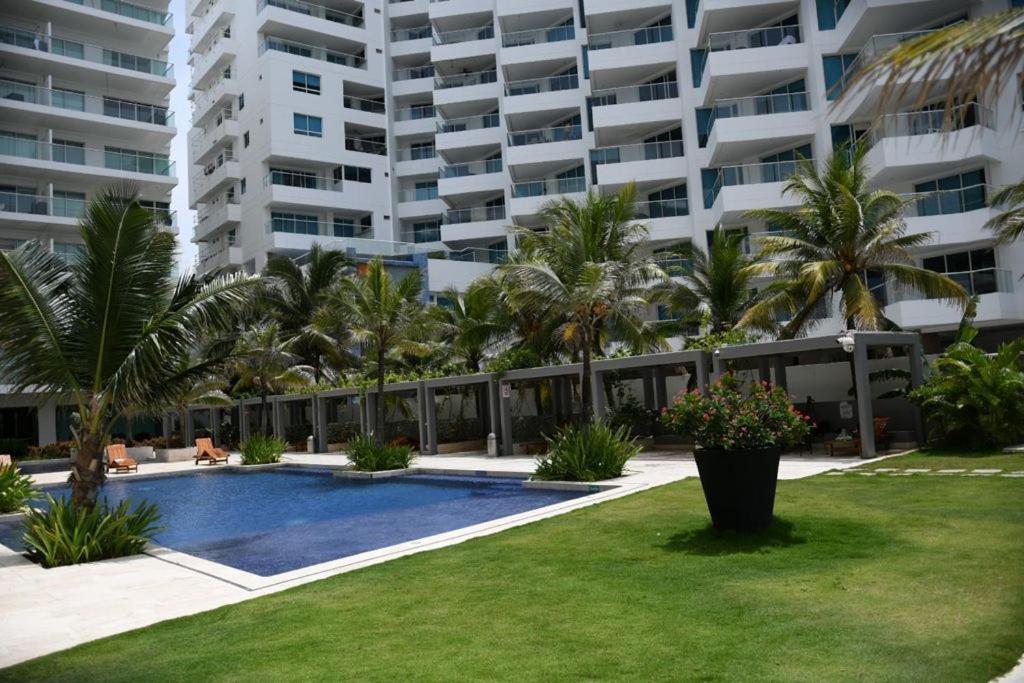 Hermoso Apartamento Con Todas Las Comodidades Acceso Directo A La Playa Morros Epic Sector La Boquilla Cumple Protocolos De Bioseguridad Cartagena Exterior foto