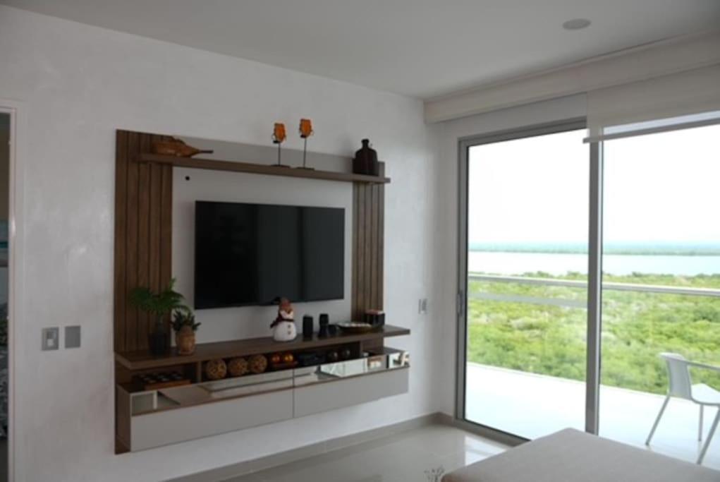Hermoso Apartamento Con Todas Las Comodidades Acceso Directo A La Playa Morros Epic Sector La Boquilla Cumple Protocolos De Bioseguridad Cartagena Exterior foto