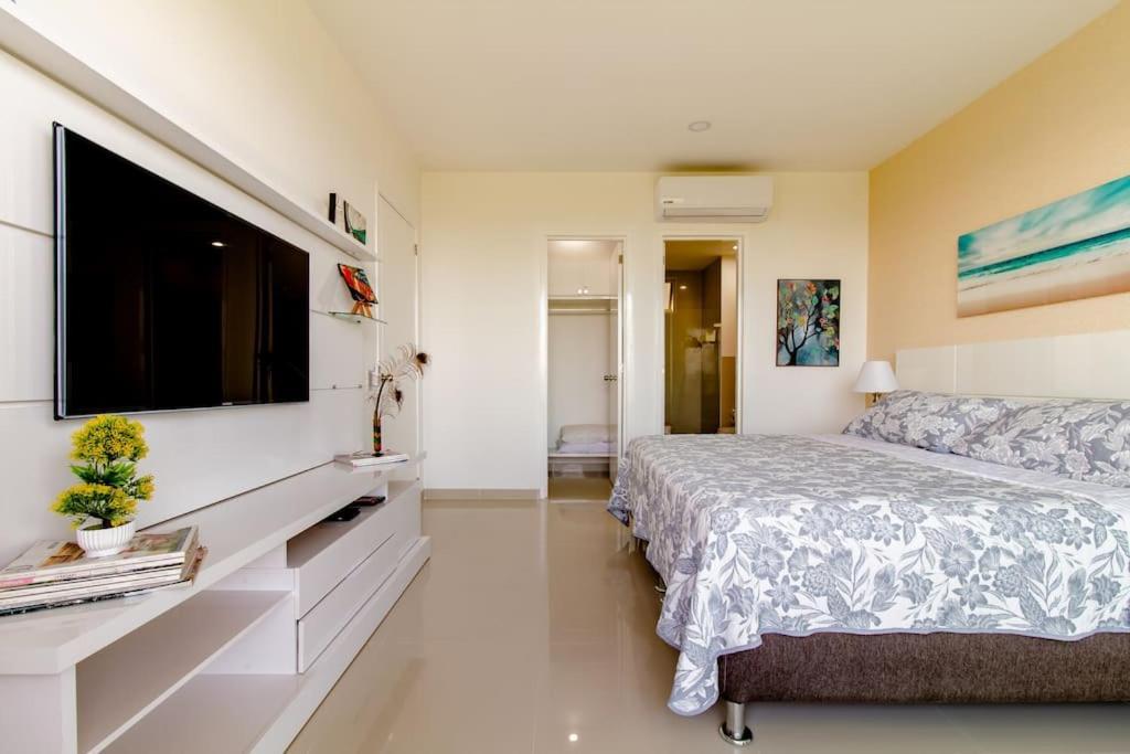 Hermoso Apartamento Con Todas Las Comodidades Acceso Directo A La Playa Morros Epic Sector La Boquilla Cumple Protocolos De Bioseguridad Cartagena Exterior foto